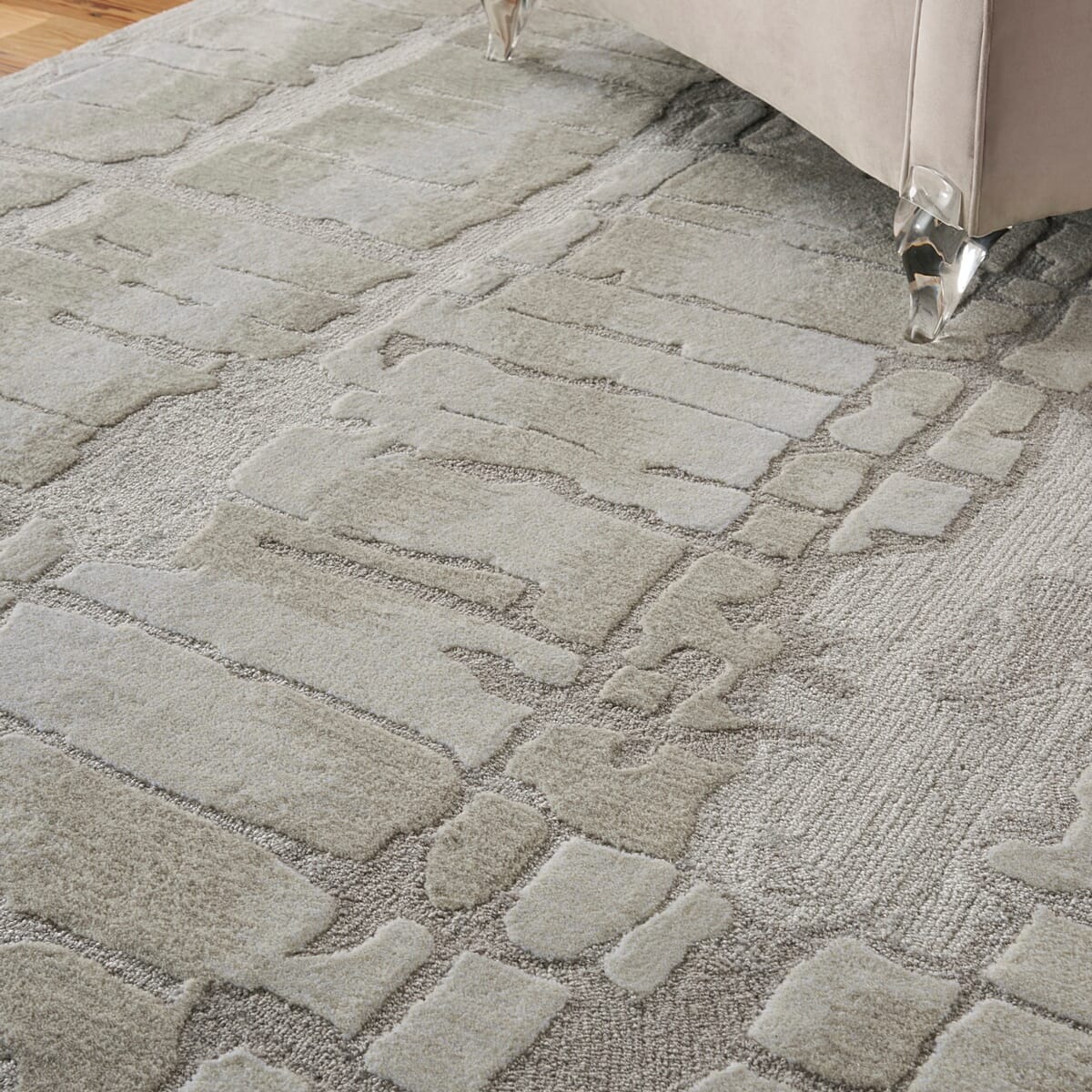 Nourison Symmetry Smm04 Ivory / Beige Rugs - Nourison - 99446495747