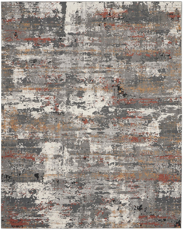 Nourison Tangra Tnr02 Grey/Multi Rugs - Nourison - 99446782908