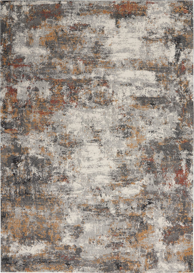 Nourison Tangra Tnr03 Grey/Multi Rugs - Nourison - 99446782953