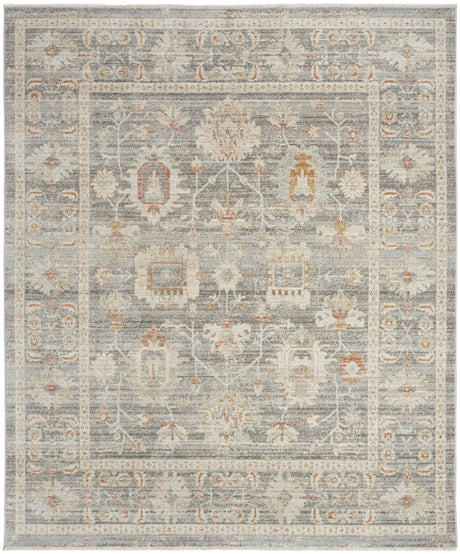 Nourison Traditional Home Trh01 Grey Rug - Nourison - 99446936899