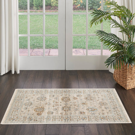 Nourison Traditional Home Trh01 Ivory Beige Rug - Nourison - 99446937353