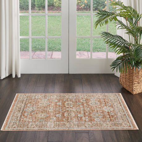 Nourison Traditional Home Trh01 Terracotta Rug - Nourison - 99446938848