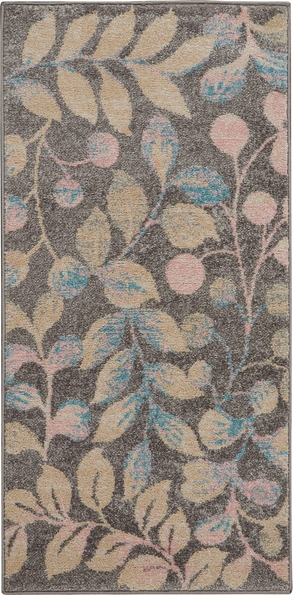 Nourison Tranquil Tra03 Grey / Beige Rugs - Nourison - 99446484178