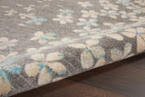 Nourison Tranquil Tra04 Grey / Beige Rugs - Nourison - 99446484628