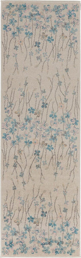 Nourison Tranquil Tra04 Ivory Rugs - Nourison - 99446483782