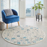 Nourison Tranquil Tra04 Ivory Rugs - Nourison - 99446484864