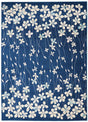 Nourison Tranquil Tra04 Navy Rugs - Nourison - 99446484383