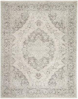 Nourison Tranquil Tra05 Ivory/Grey Rug - Nourison - 99446821522