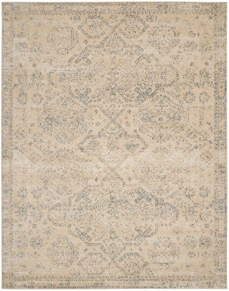 Nourison Tranquil Tra13 Beige/Grey Rugs - Nourison - 99446816405