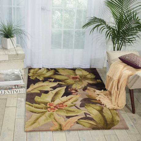 Nourison Tropics ts03 Plum Rugs - Nourison - 81790