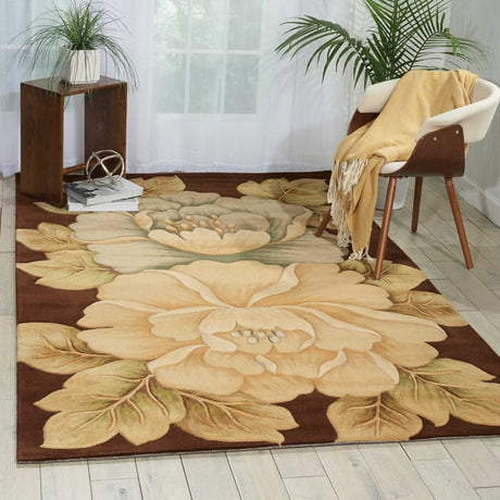 Nourison Tropics ts09 Brown Rugs - Nourison - 54499