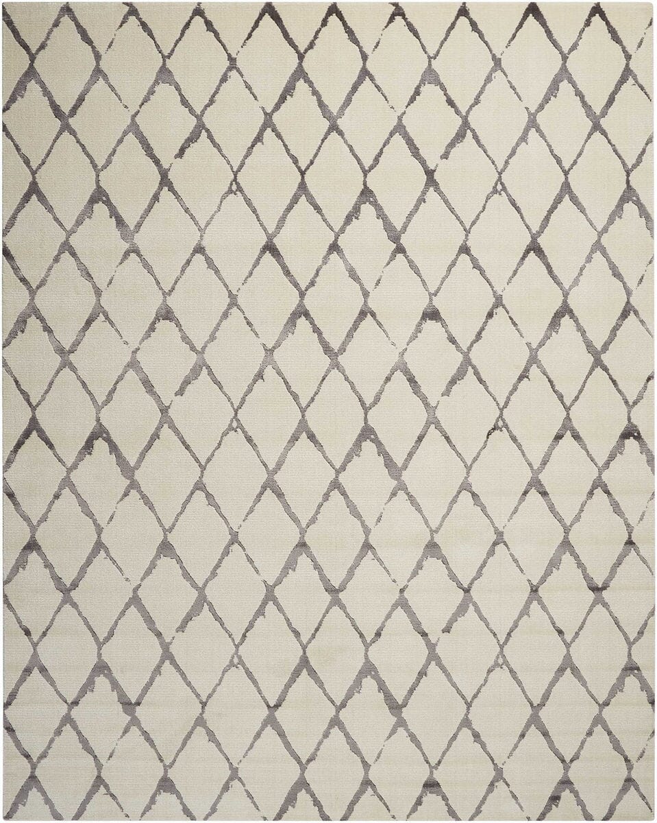 Nourison Twilight Twi15 Ivory / Grey Rugs - Nourison - 99446463722