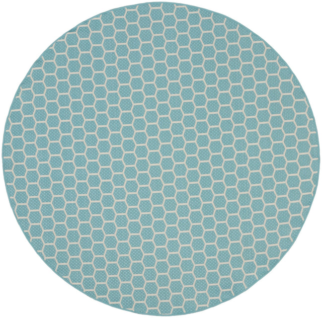 Nourison Twist Reversible Tws01 Aqua Rug - Nourison - 99446962751