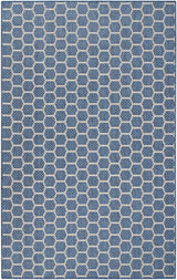 Nourison Twist Reversible Tws01 Blue Rug - Nourison - 99446962430