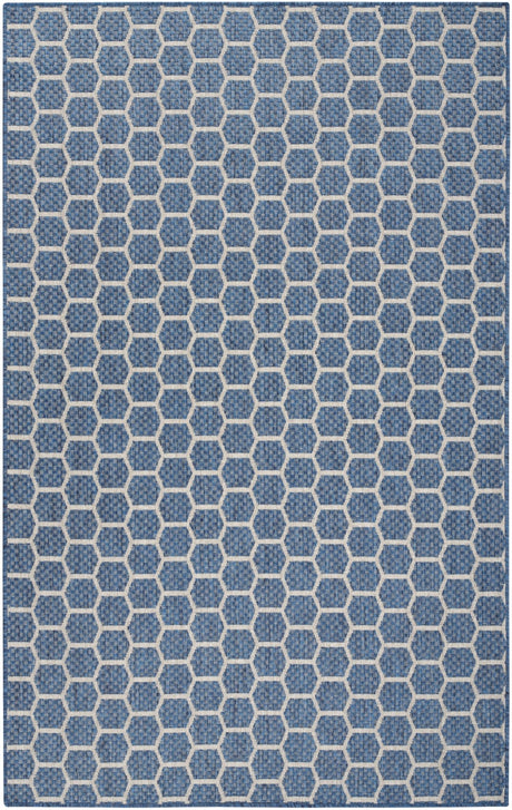 Nourison Twist Reversible Tws01 Blue Rug - Nourison - 99446962430