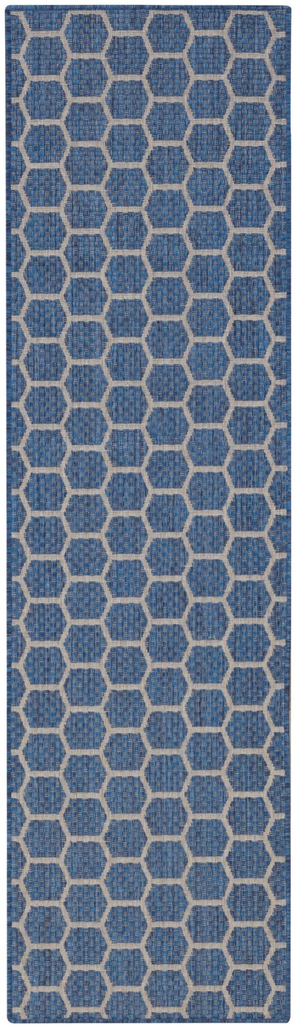 Nourison Twist Reversible Tws01 Blue Rug - Nourison - 99446962492