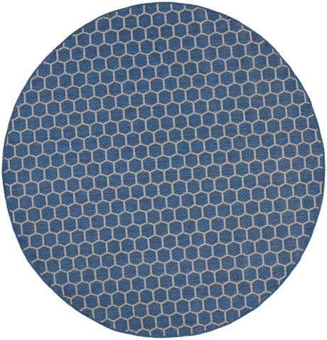 Nourison Twist Reversible Tws01 Blue Rug - Nourison - 99446962539