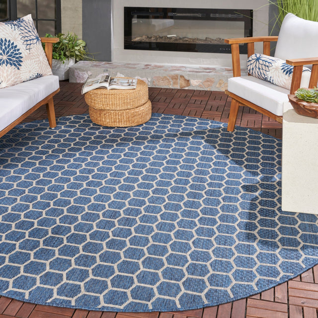 Nourison Twist Reversible Tws01 Blue Rug - Nourison - 99446962539