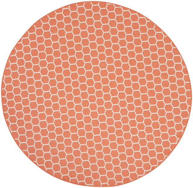 Nourison Twist Reversible Tws01 Coral Rug - Nourison - 99446962423