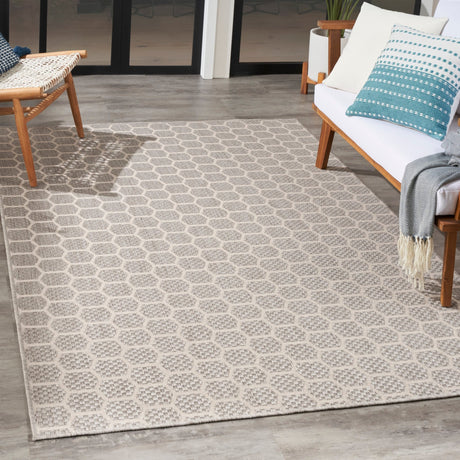 Nourison Twist Reversible Tws01 Grey Rug - Nourison - 99446961969