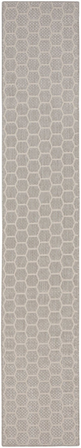 Nourison Twist Reversible Tws01 Grey Rug - Nourison - 99446962034