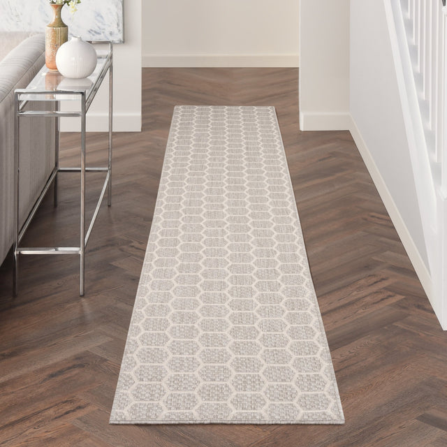 Nourison Twist Reversible Tws01 Grey Rug - Nourison - 99446962072