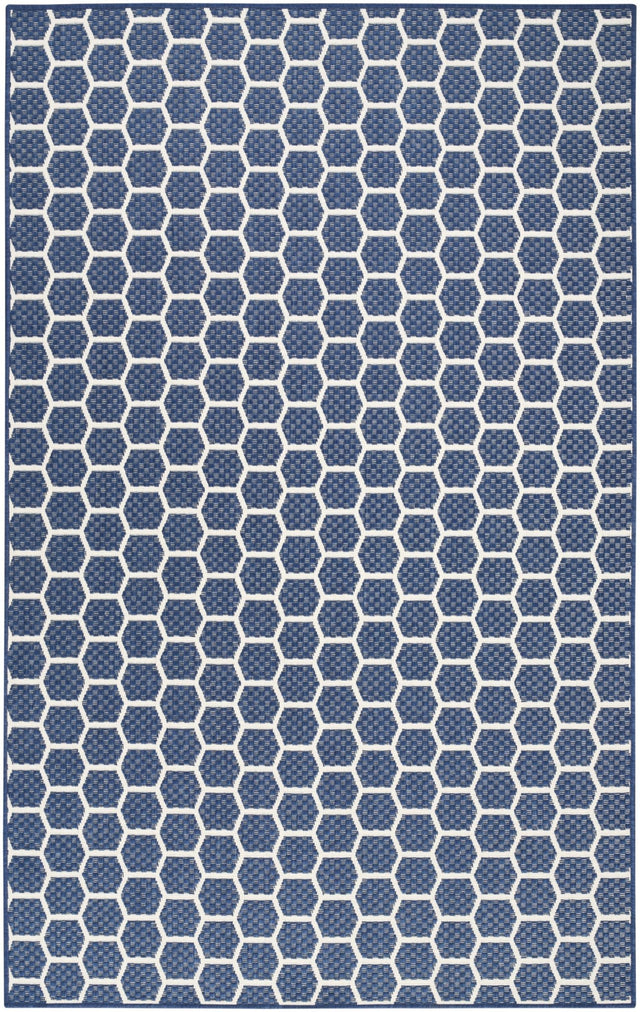 Nourison Twist Reversible Tws01 Navy Rug - Nourison - 99446962546