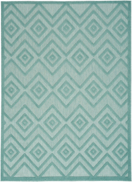 Nourison Versatile Nrv01 Aqua/Teal Rug - Nourison - 99446043504