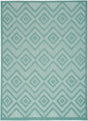 Nourison Versatile Nrv01 Aqua/Teal Rug - Nourison - 99446043504