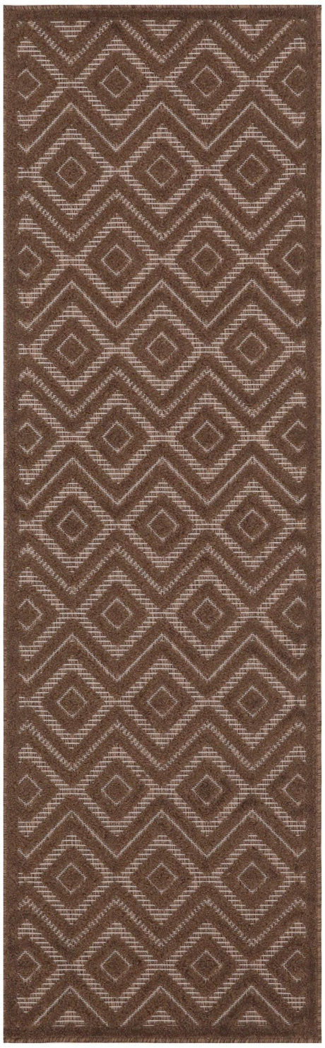 Nourison Versatile NRV01 Brown Contemporary Area Rugs