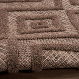 Nourison Versatile NRV01 Brown Contemporary Area Rugs - 841491115602