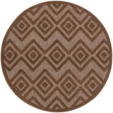Nourison Versatile NRV01 Brown Contemporary Area Rugs