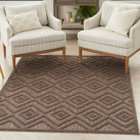 Nourison Versatile Nrv01 Brown Rug - Nourison - 99446944979