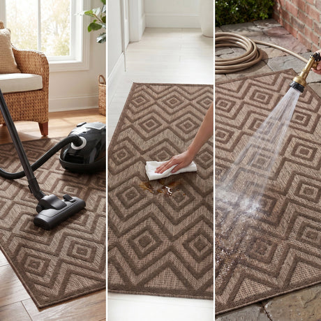 Nourison Versatile Nrv01 Brown Rug - 99446944986