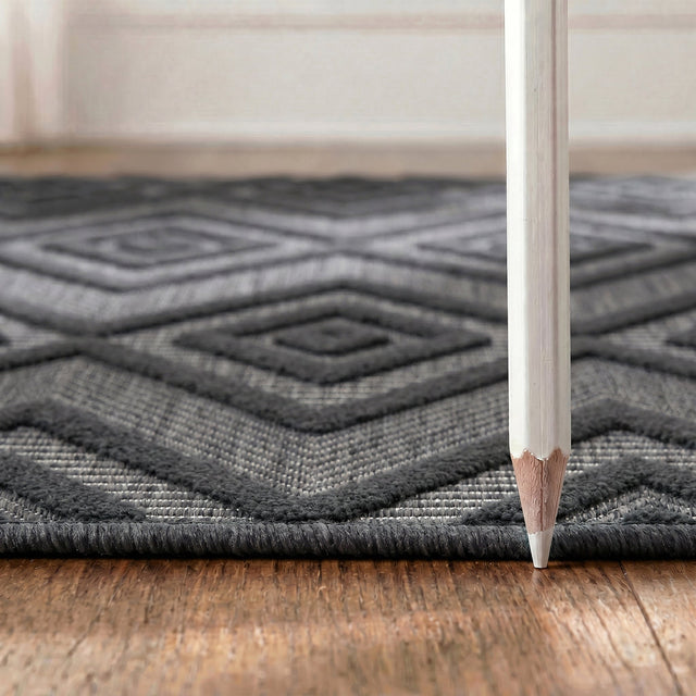 Nourison Versatile Nrv01 Charcoal Black Rug - 99446043498