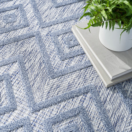 Nourison Versatile Nrv01 Denim Blue Rug - Nourison - 99446043474