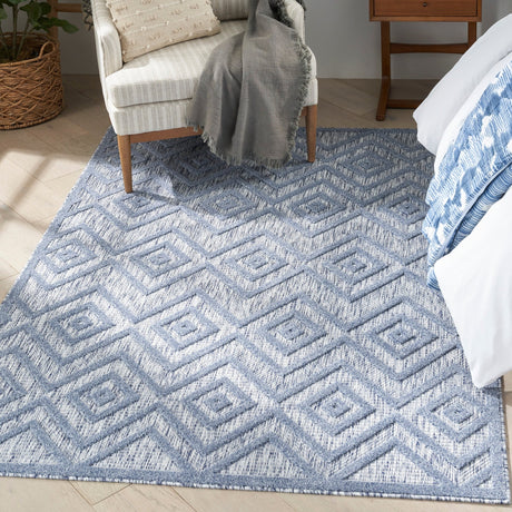 Nourison Versatile Nrv01 Denim Blue Rug - Nourison - 99446043474