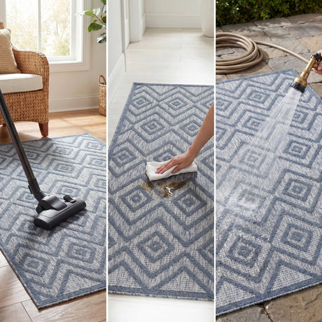 Nourison Versatile Nrv01 Denim Blue Rug - 99446043474