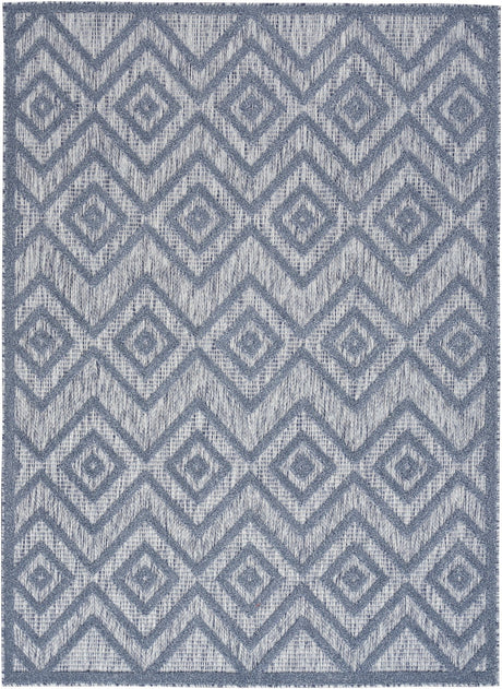 Nourison Versatile Nrv01 Denim Blue Rug - Nourison - 99446043474