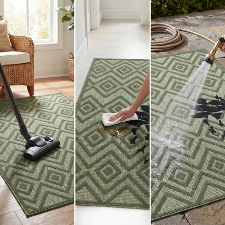 Nourison Versatile Nrv01 Green Rug - 99446944863