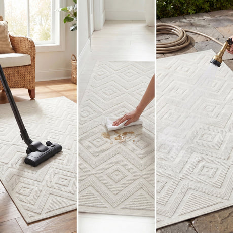 Nourison Versatile Nrv01 Ivory White Rug - 99446043542