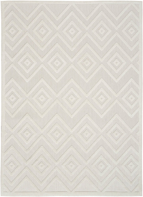 Nourison Versatile Nrv01 Ivory/White Rug - Nourison - 99446043542