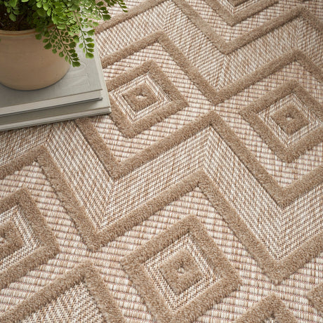 Nourison Versatile Nrv01 Natural Beige Rug - Nourison - 99446043467