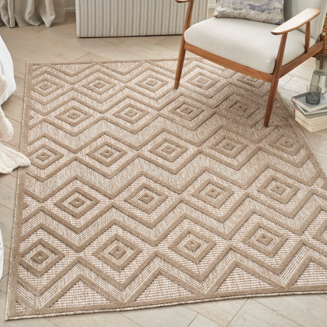 Nourison Versatile Nrv01 Natural Beige Rug - Nourison - 99446043467