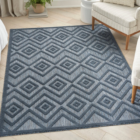 Nourison Versatile Nrv01 Navy Blue Rug - Nourison - 99446043535