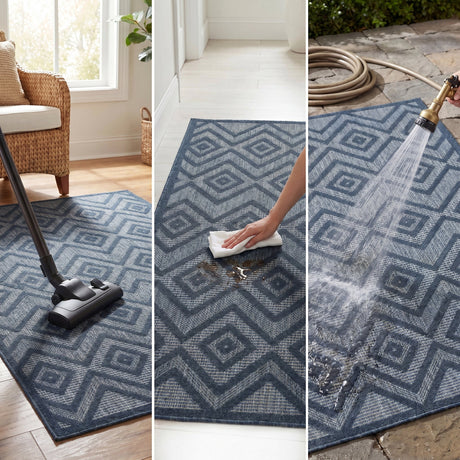 Nourison Versatile Nrv01 Navy Blue Rug - 99446043535