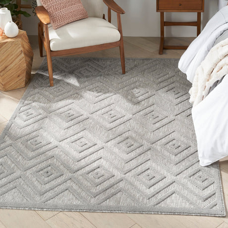 Nourison Versatile Nrv01 Silver Grey Rug - Nourison - 99446043481