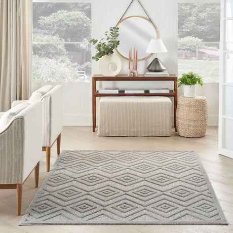 Nourison Versatile Nrv01 Silver Grey Rug - Nourison - 99446043481