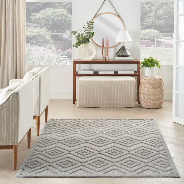 Nourison Versatile Nrv01 Silver Grey Rug - Nourison - 99446043481