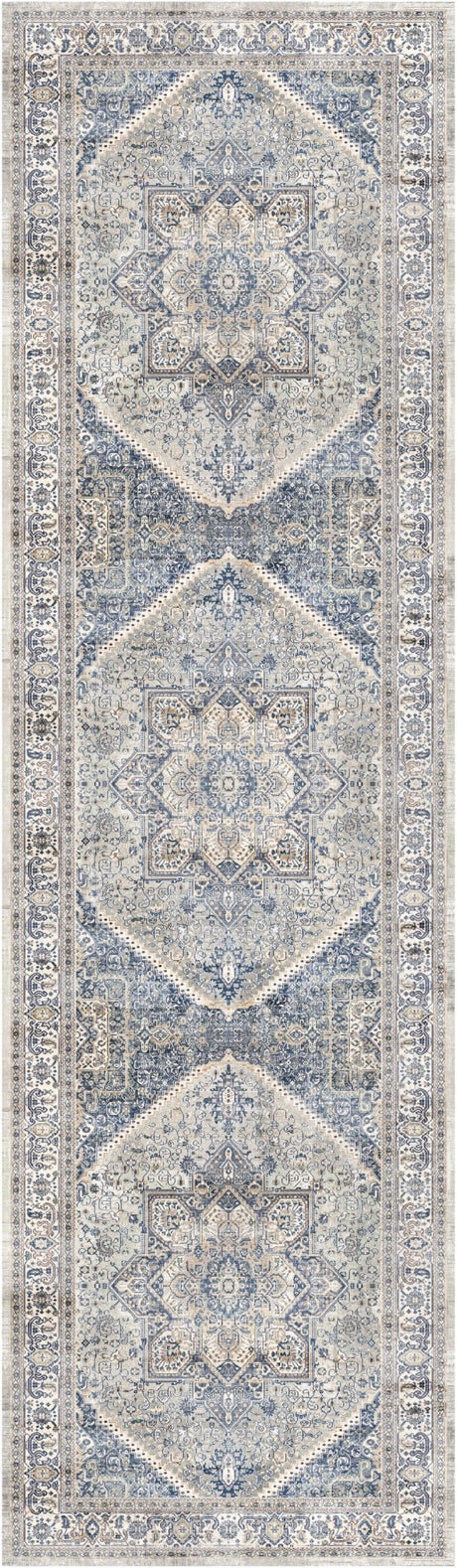 Nourison Vintage Home Vnh01 Beige Blue Rug - Nourison - 99446930682